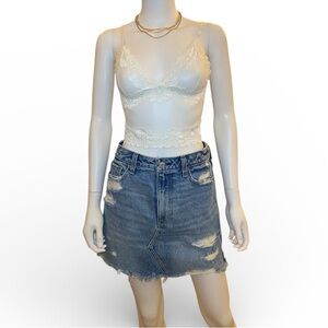 Unbranded- Lace Crop Top